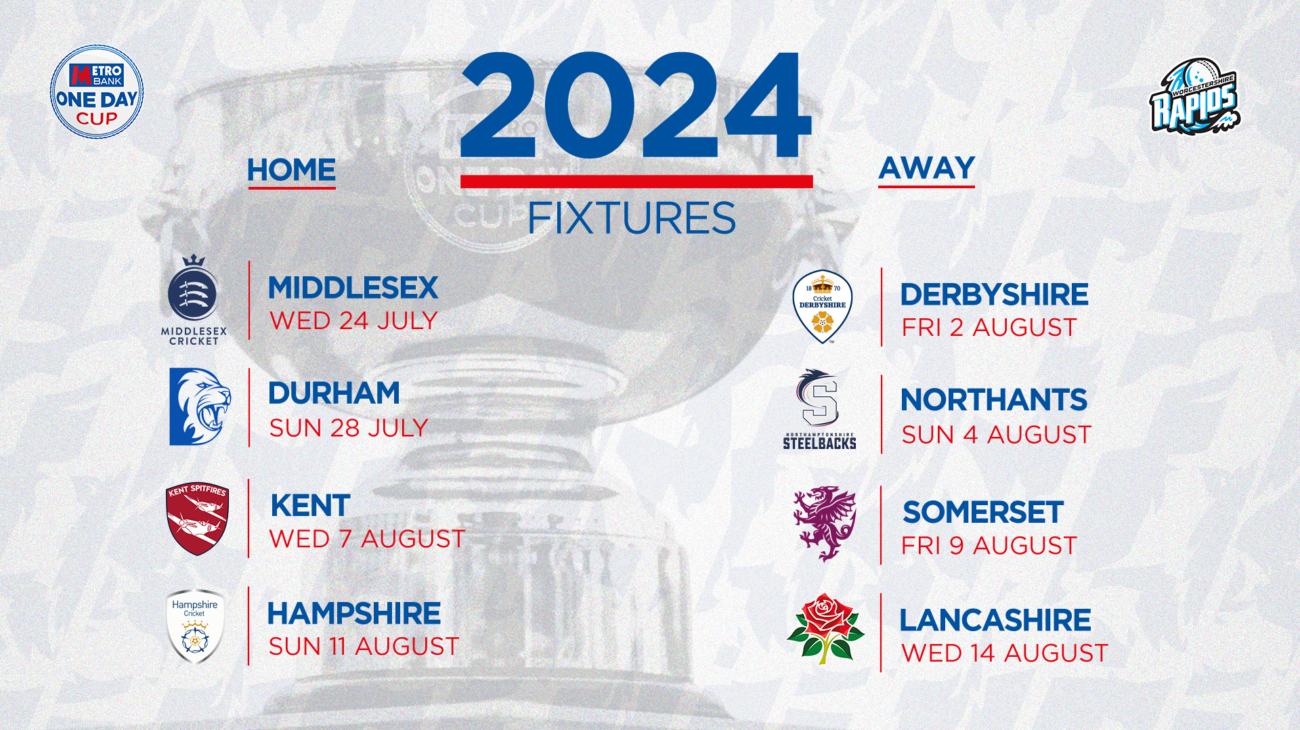 2024 FIXTURES ANNOUNCED Worcestershire CCC